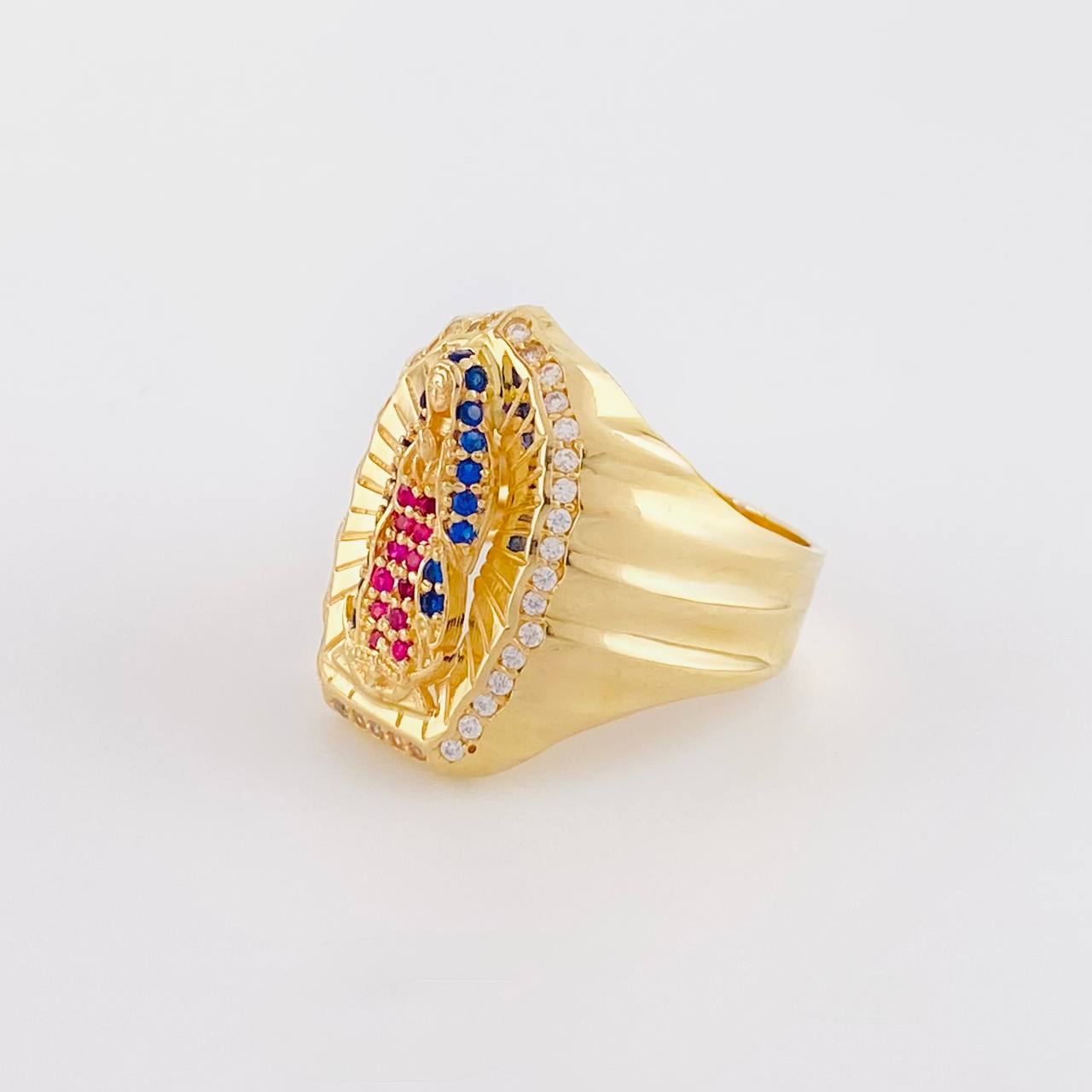 Anillo Virgen Guadalupe 6.15g / T6 1/2 Oro Amarillo 18K