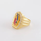 Anillo Virgen Guadalupe 6.15g / T6 1/2 Oro Amarillo 18K