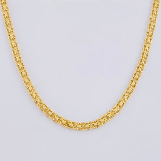 Cadena China 8.8 g / 60.5 cm / 2.5 mm Oro Amarillo 18K