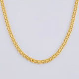 Cadena China 8.8 g / 60.5 cm / 2.5 mm Oro Amarillo 18K