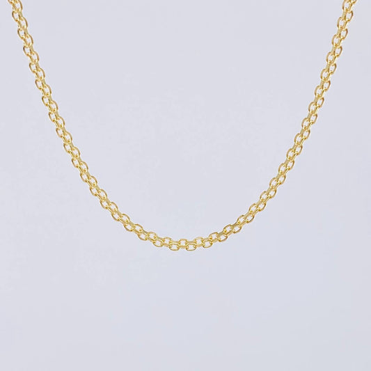 Cadena China 8.8 g / 60.5 cm / 2.5 mm Oro Amarillo 18K