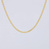 Cadena China 8.8 g / 60.5 cm / 2.5 mm Oro Amarillo 18K