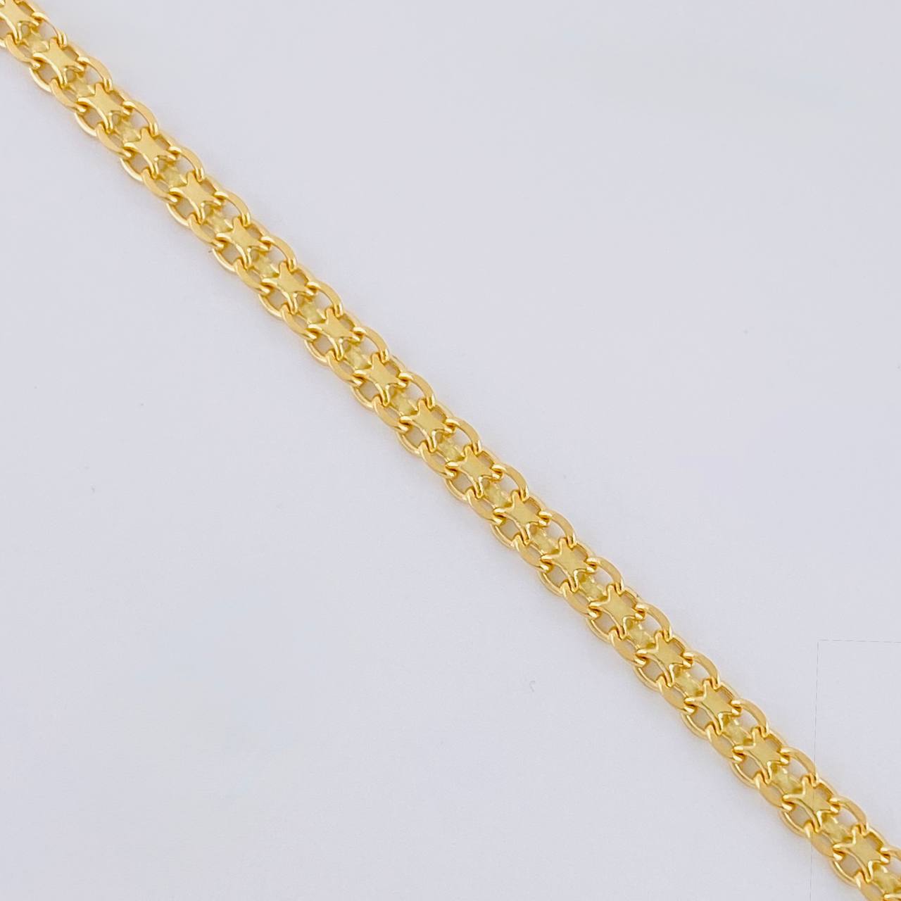 Cadena China 8.8 g / 60.5 cm / 2.5 mm Oro Amarillo 18K