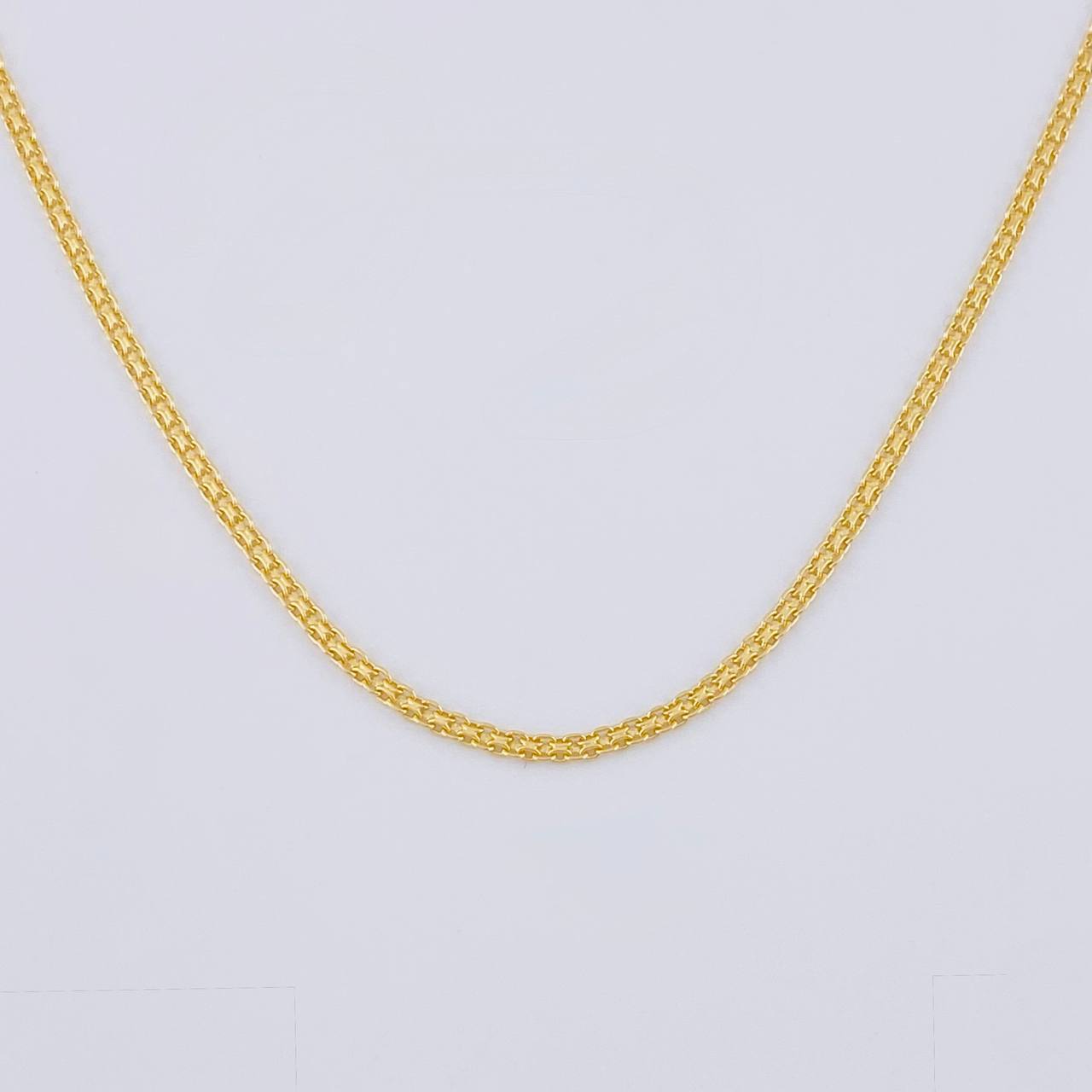 Cadena China 3.3 g / 61.5 cm / 1.5 mm Oro Amarillo 18K