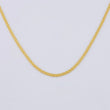 Cadena China 3.3 g / 61.5 cm / 1.5 mm Oro Amarillo 18K