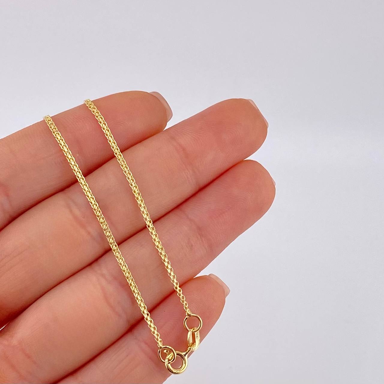 Cadena China 3.35 g / 61.5 cm / 1.45 mm Oro Amarillo 18K