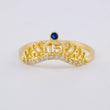 Anillo 15'S Corona 1.75 g / T7 1/2 Oro Amarillo 18K