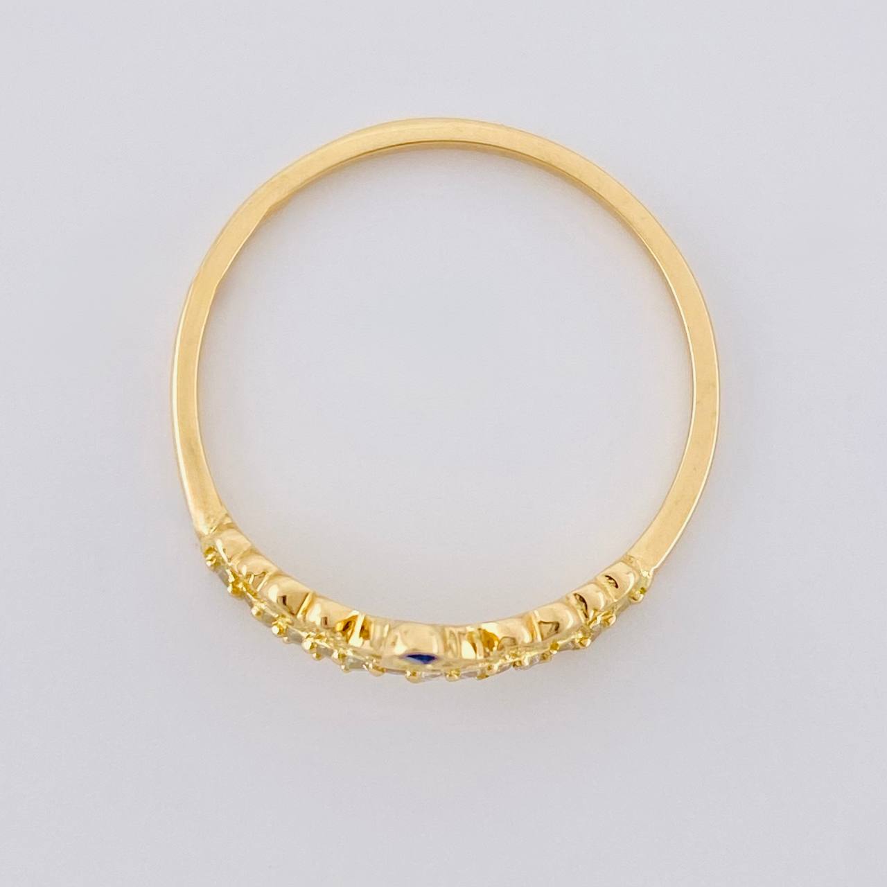 Anillo 15'S Corona 1.75 g / T7 1/2 Oro Amarillo 18K
