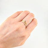 Anillo 15'S Corona 1.75 g / T7 1/2 Oro Amarillo 18K
