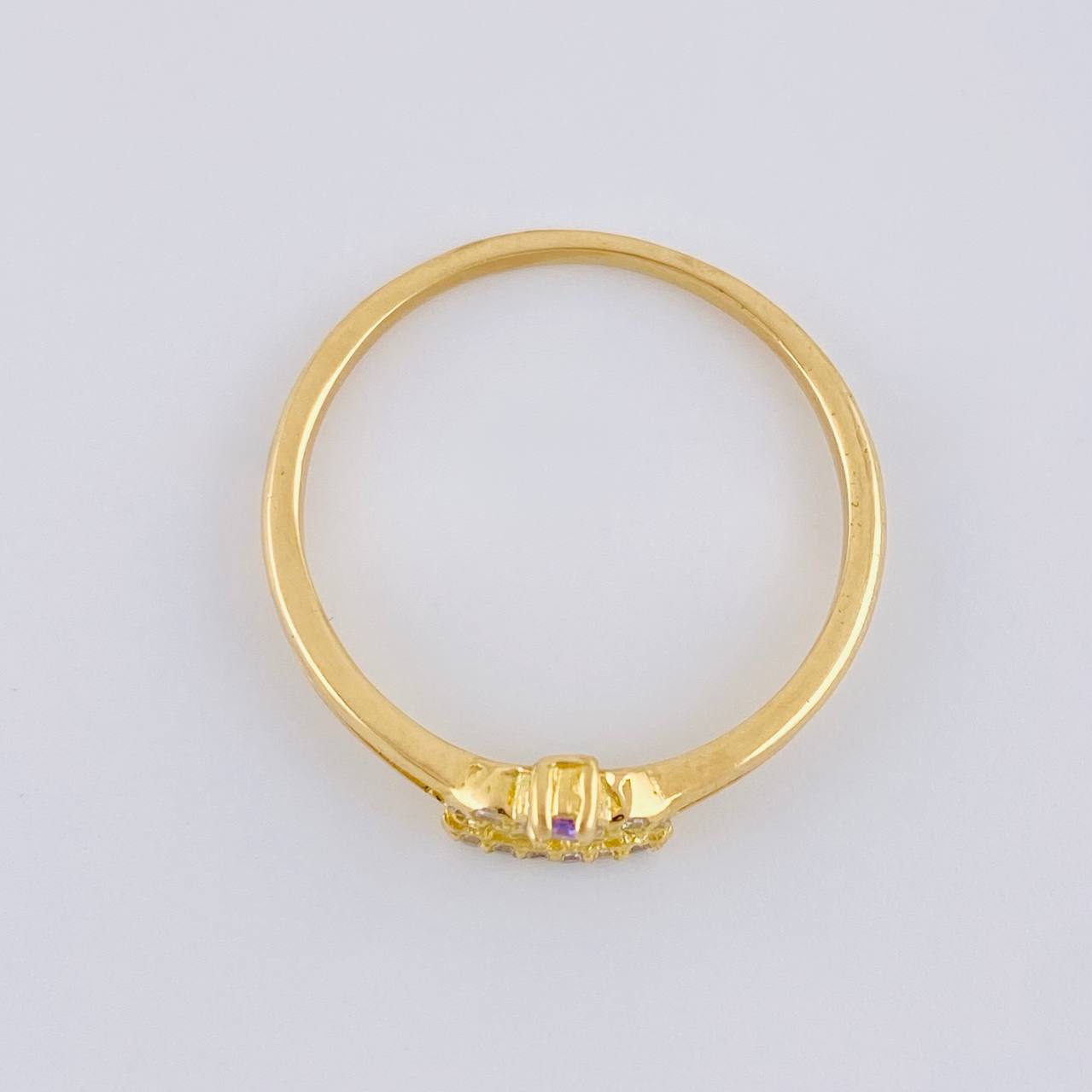 Anillo Corona 2.1 g / T8 Oro Amarillo 18K
