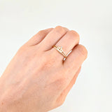 Anillo Corona 2.1 g / T8 Oro Amarillo 18K
