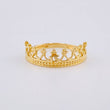 Anillo 15'S Corona 1.55 g / T6 1/4 Oro Amarillo 18K