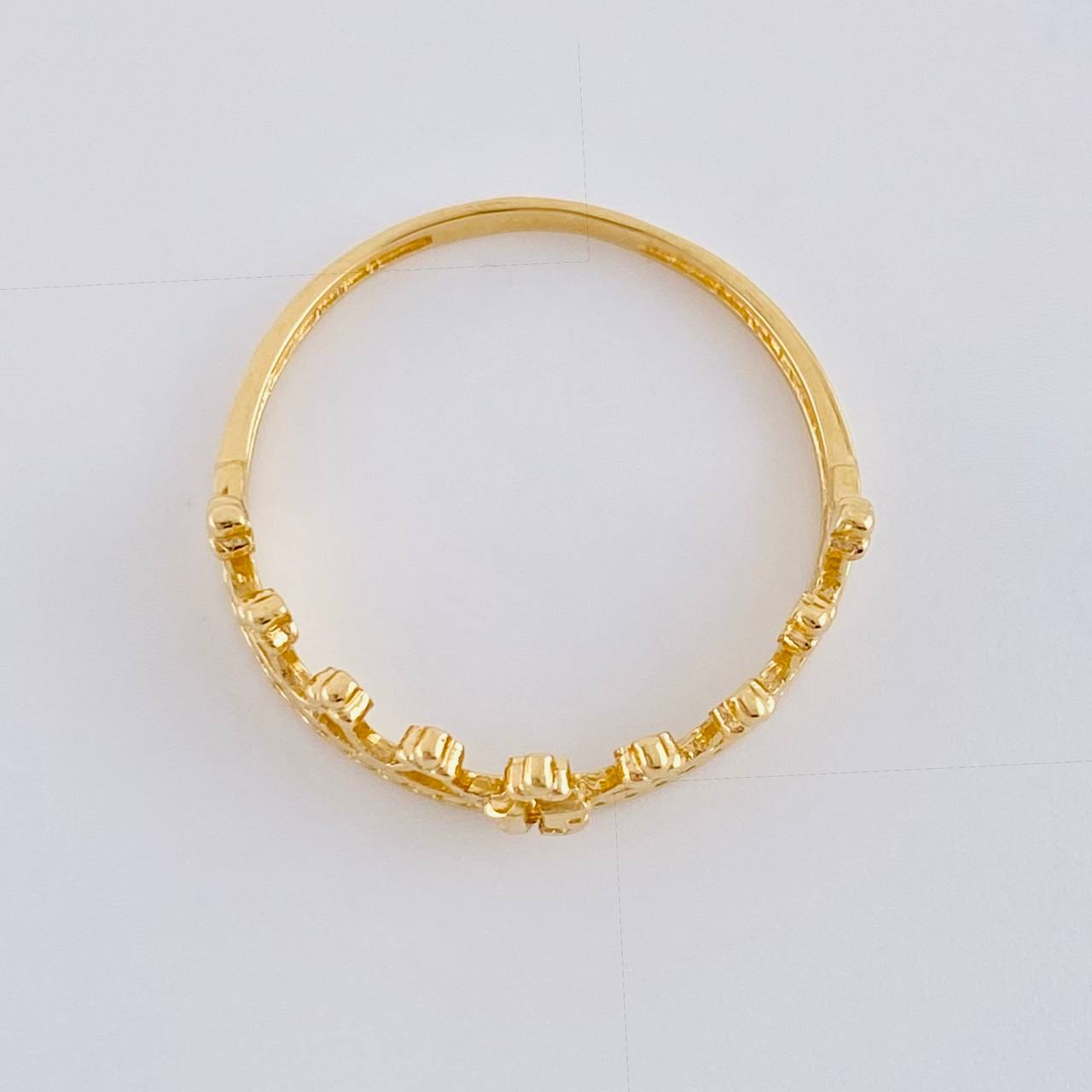 Anillo 15'S Corona 1.55 g / T6 1/4 Oro Amarillo 18K