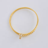 Anillo Clavo 1.65 g / T9 1/4 Oro Amarillo 18K