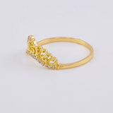 Anillo 15'S Corona 1.8 g / T7 Oro Amarillo 18K