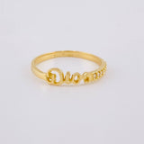 Anillo Dios 1.35g / T6 Oro Amarillo 18K