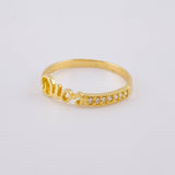 Anillo Dios 1.35 g / T5 1/2 Oro Amarillo 18K