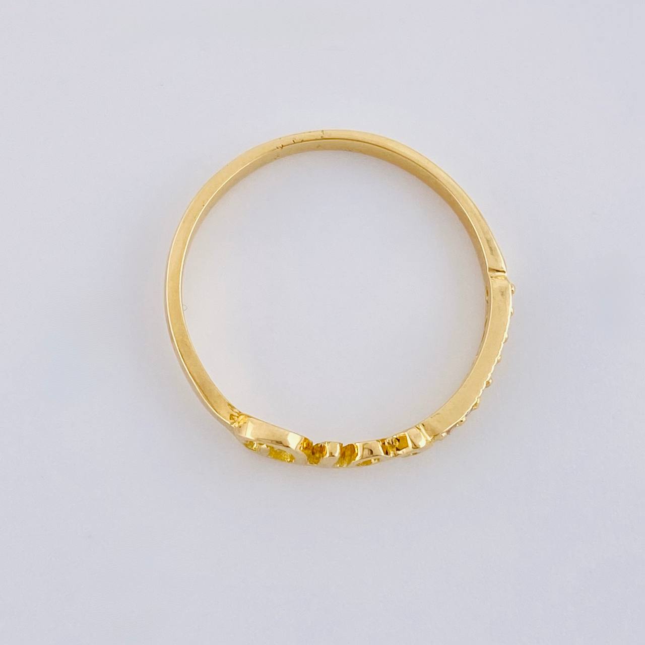 Anillo Dios 1.45 g / T8 1/4 Oro Amarillo 18K