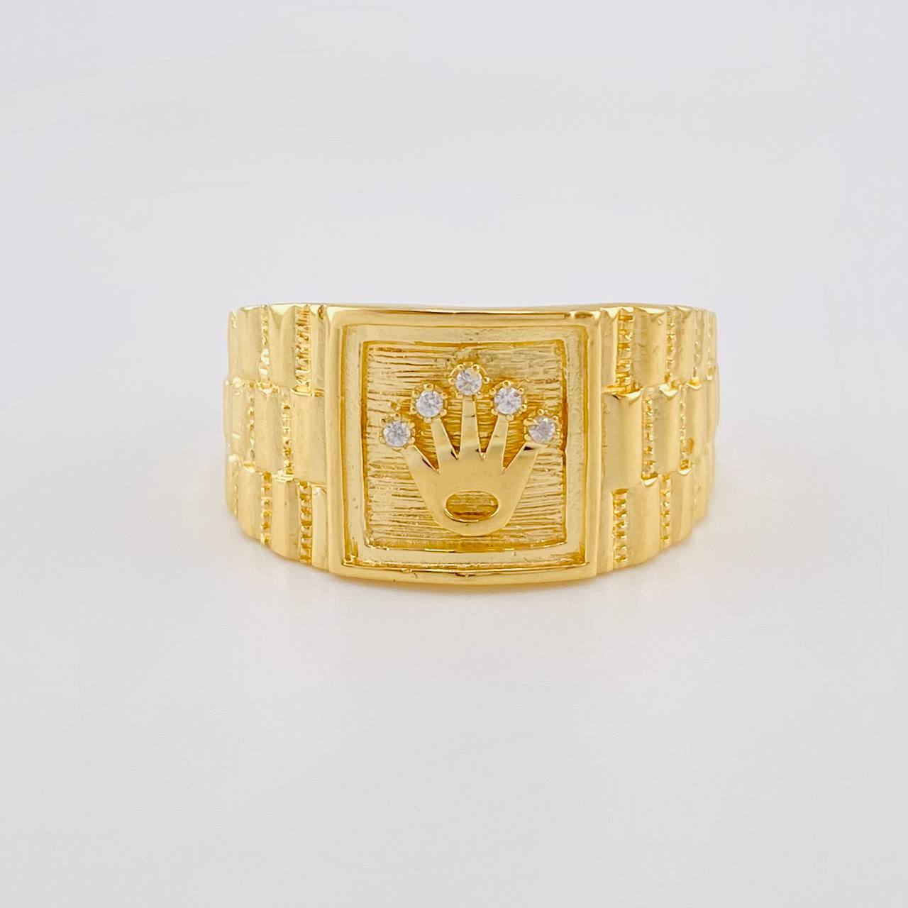 Anillo Corona Correa 4.55 g / T10 3/4 Oro Amarillo 18K