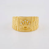 Anillo Corona Correa 4.55 g / T10 3/4 Oro Amarillo 18K