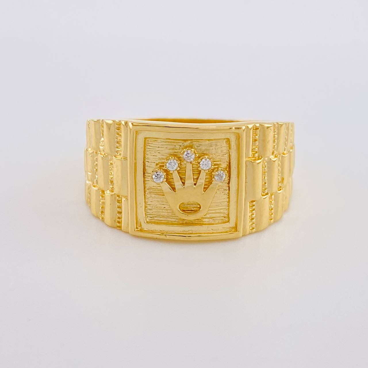 Anillo Corona Correa 4.55 g / T10 3/4 Oro Amarillo 18K