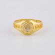 Anillo Corona Tribal 3.55 g / T10 Oro Amarillo 18K