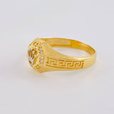 Anillo Corona Tribal 3.55 g / T10 Oro Amarillo 18K