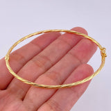 Pulso Aro Entorchado 3.05 g / 18 cm / 2.05 mm Oro Amarillo 18K