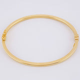 Pulso Aro Satinado 4.25 g / 18 cm / 3 mm Oro Amarillo 18K