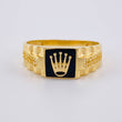 Anillo Sello Corona 4 g / T10 1/2 Oro Amarillo 18K