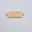 Herraje One Dólar 0.95gr / 2.3cm / Oro Amarillo 18K &