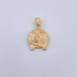 Dije Herradura Caballo 1.1gr / 2.4cm / Oro Amarillo 18K &