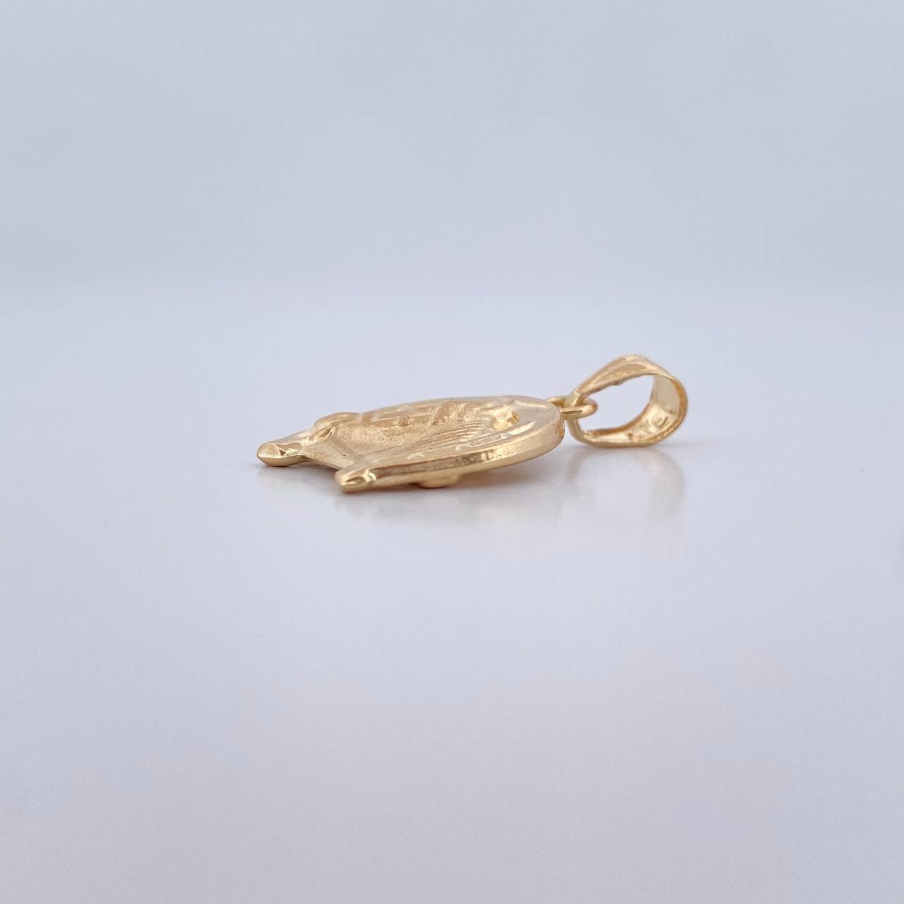 Dije Herradura Caballo 1.1gr / 2.4cm / Oro Amarillo 18K &