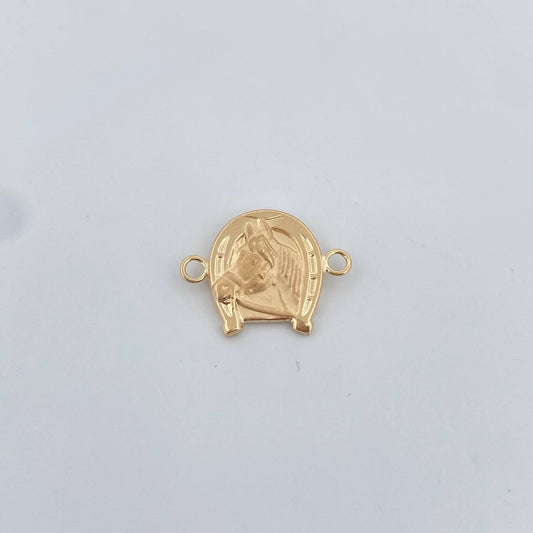 Herraje Herradura Caballo 1.1gr / 1.6cm / Oro Amarillo 18K &