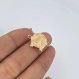 Herraje Herradura Caballo 1.1gr / 1.6cm / Oro Amarillo 18K &