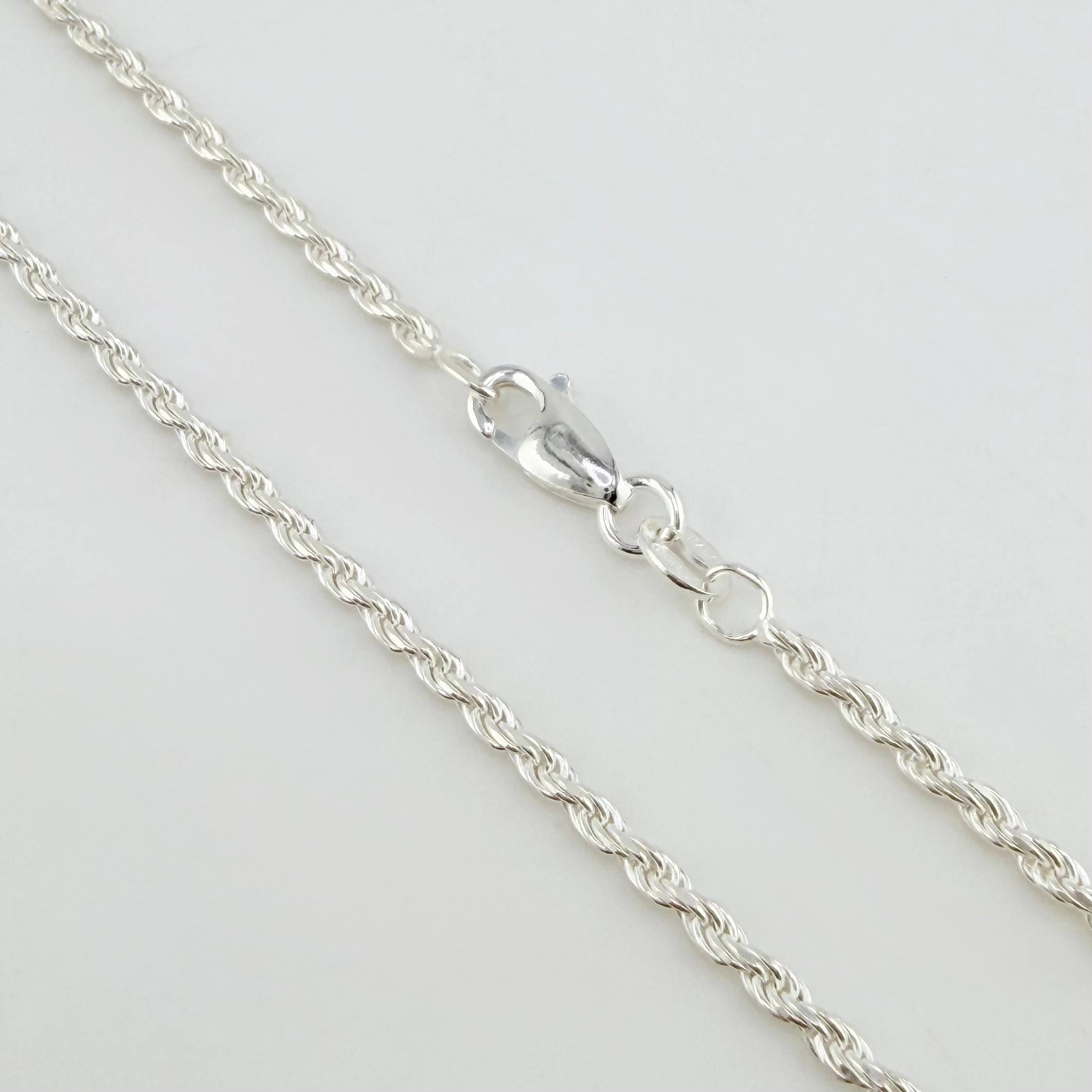 Cadena Lazo 6.65gr / 50cm / 2mm Plata 925