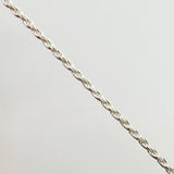 Cadena Lazo 6.65gr / 50cm / 2mm Plata 925