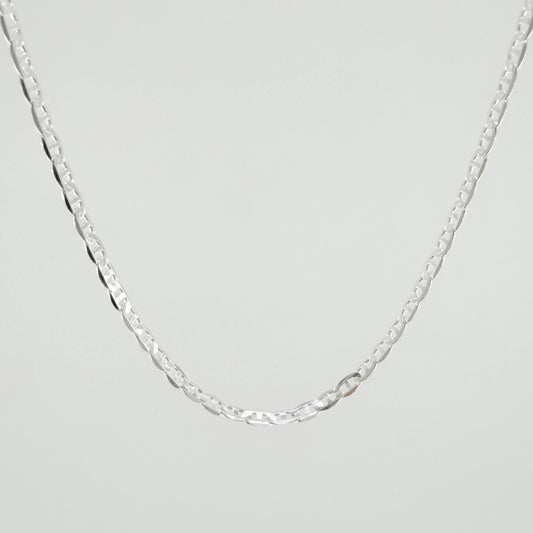 Cadena Plana 5.05gr / 60cm / 2.7mm Plata 925