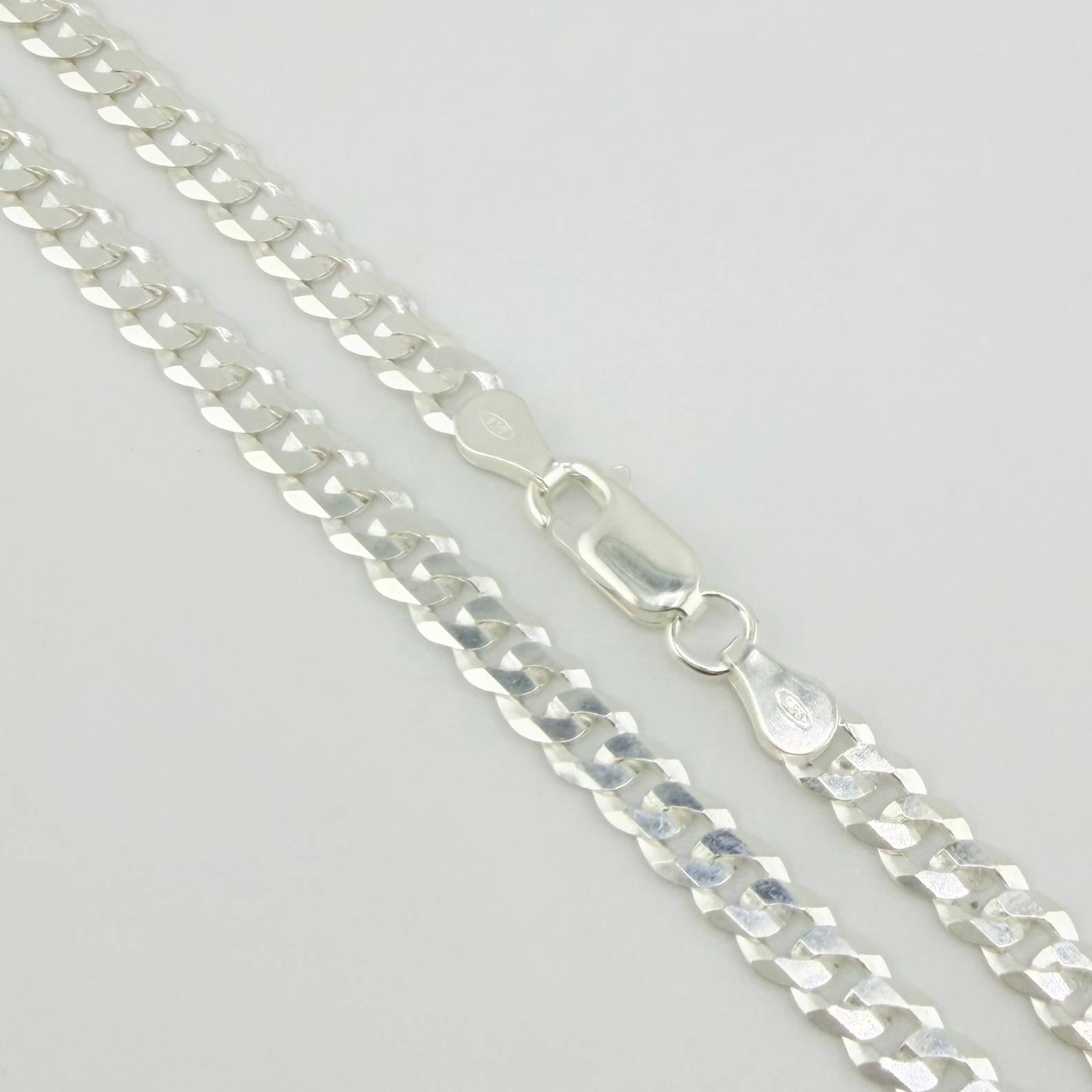 Cadena Cubana 15.3gr / 65cm / 4.6mm Plata 925 ©