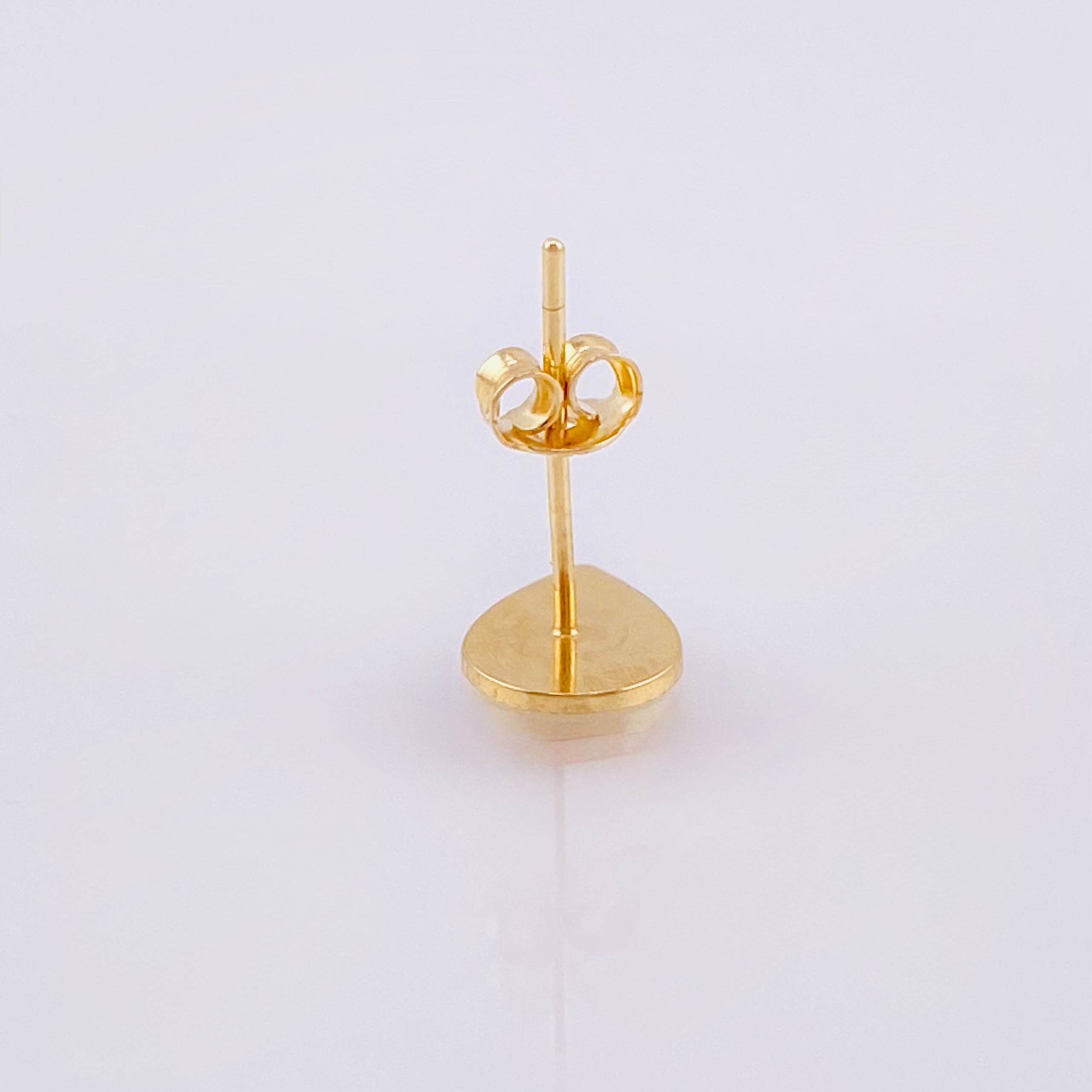 Piercing Gota Diamantada 0.45gr / 7.95mm Oro Amarillo 18K