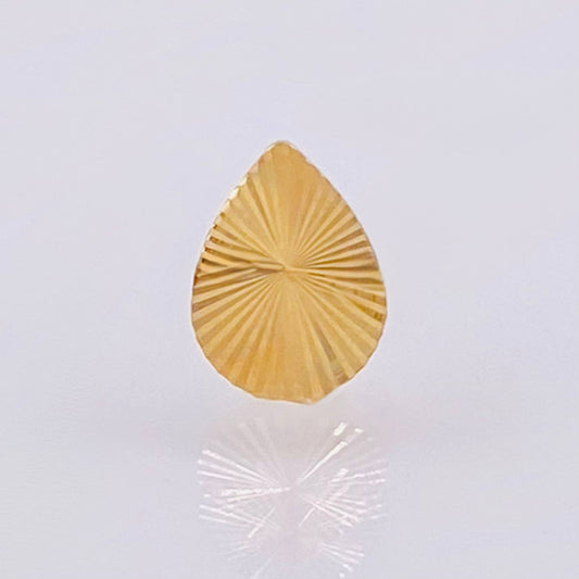 Piercing Gota Diamantada Desbordeada 0.45gr / 7.95mm Oro Amarillo 18K