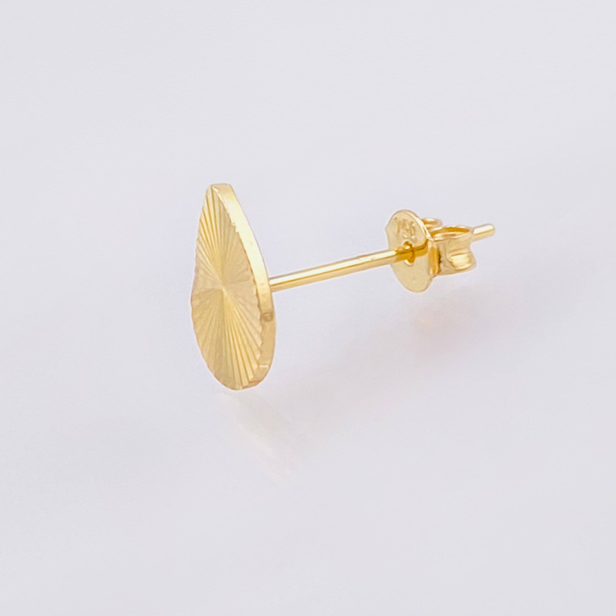 Piercing Gota Diamantada Desbordeada 0.45gr / 7.95mm Oro Amarillo 18K