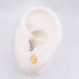 Piercing Gota Diamantada Desbordeada 0.45gr / 7.95mm Oro Amarillo 18K