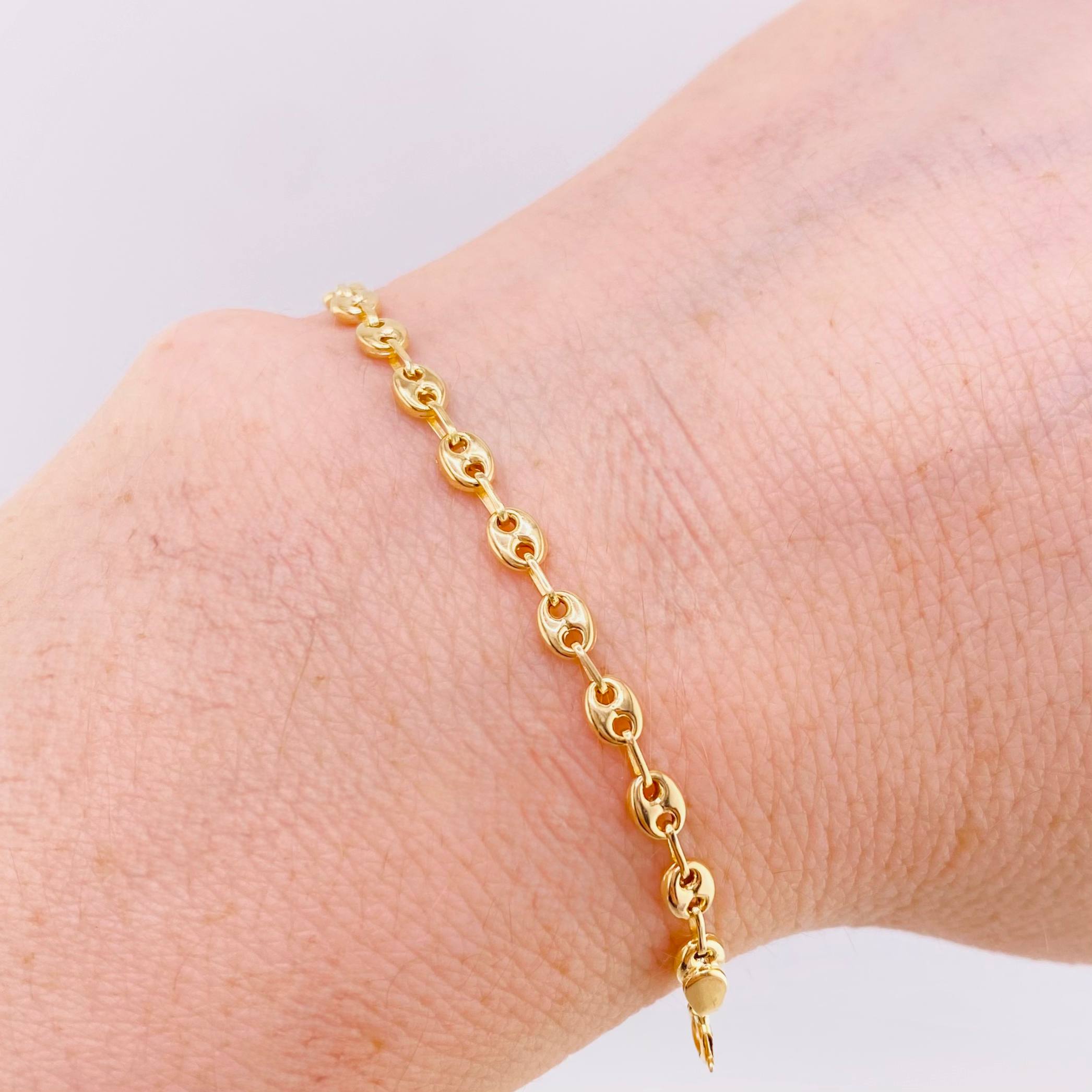 Pulso Gc 2.15gr / 18.5cm / 3.3mm Oro Amarillo 18K *