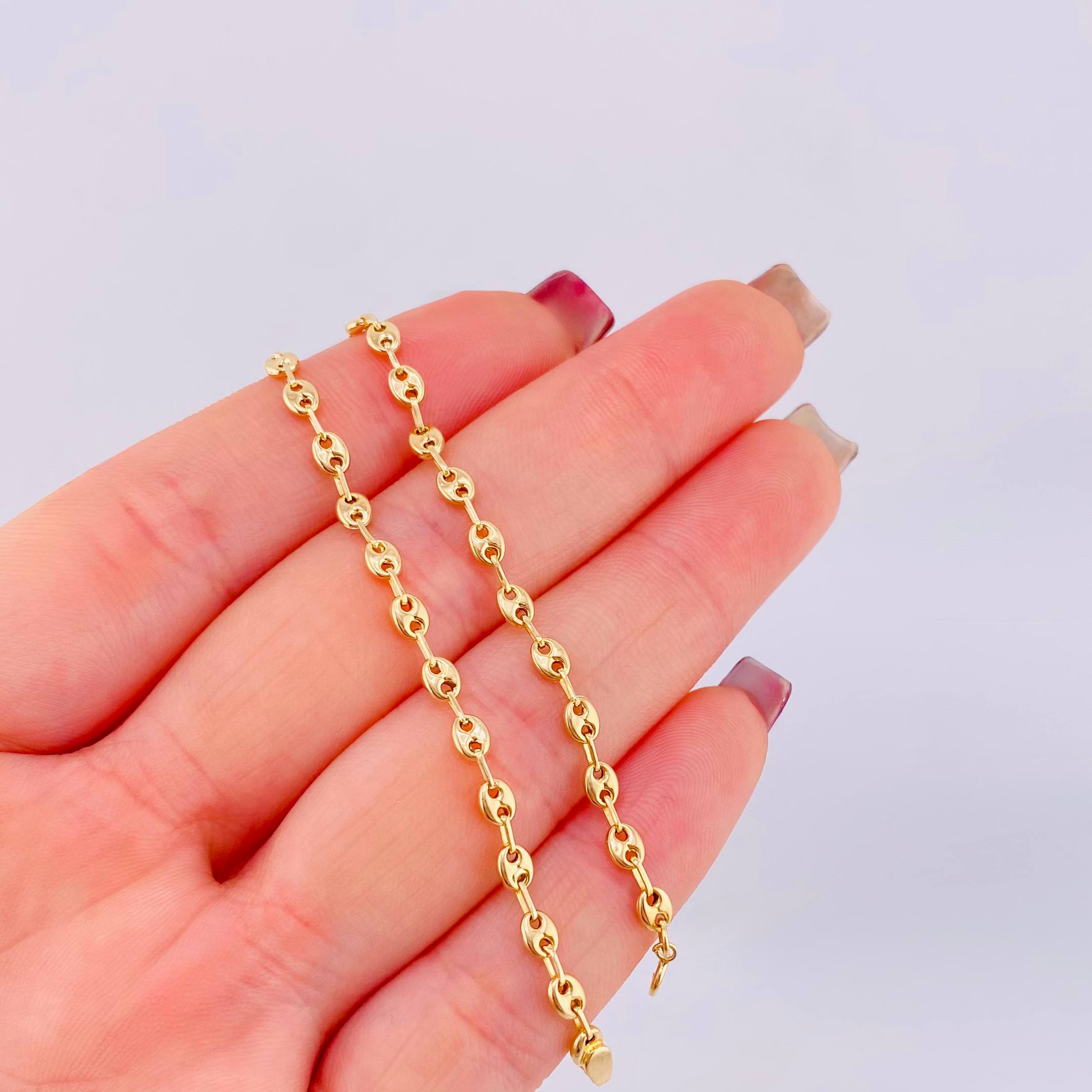 Pulso GC 1.95gr / 19.5cm / 3.2mm Oro Amarillo 18K *