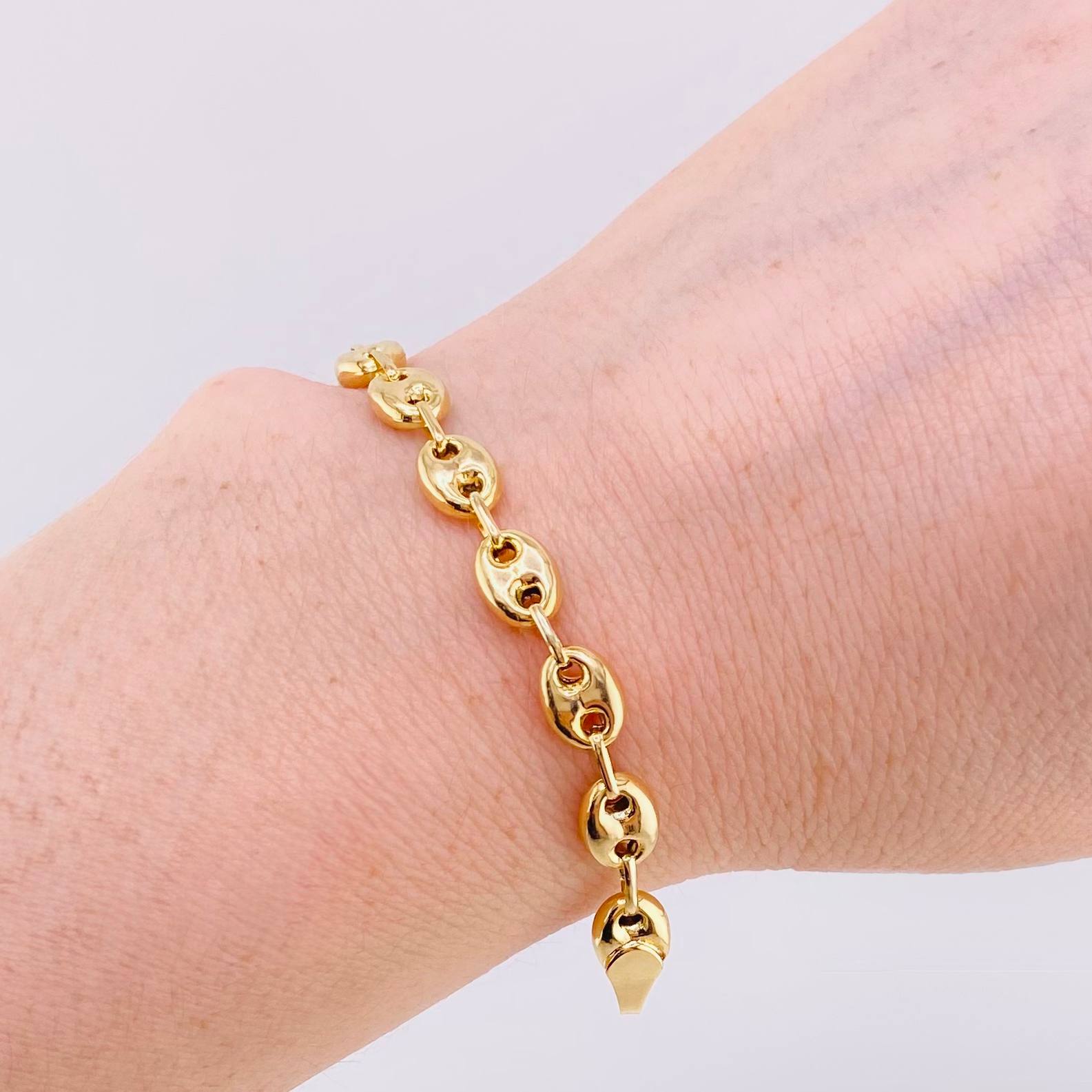 Pulso GC 3.6gr / 20.5cm / 4.8mm Oro Amarillo 18K *
