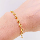 Pulso GC 3.45gr / 20.5cm / 4.8mm Oro Amarillo 18K