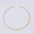 Tobillera GC 2.45gr / 24.5cm / 3.2mm Oro Amarillo 18K *