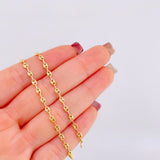 Pulso GC 2.45gr / 19.5cm / 4mm Oro Amarillo 18K ©