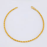 Pulso Lazo 2.4gr / 20.5cm / 2.7mm Oro Amarillo +3 18K ©